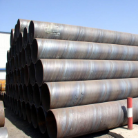 low carbon steel ssaw spiral welded pipe